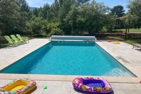 Maison avec piscine privée et vue sur la Serre de Barre, Les Salelles : photo 3