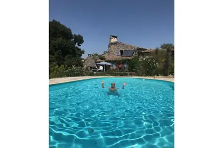 Maison de vacances avec piscine privée à Lagorce, Ardèche : photo 3