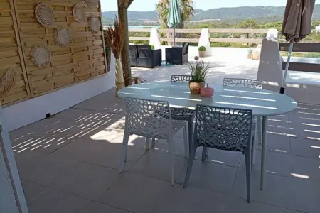 Mini-villa vue mer à Porto-Vecchio, terrasse de 50 m² et piscine : photo 2