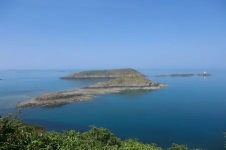 Maison vue baie de Launay face à Bréhat, 5 min de la mer, Ploubazlanec : photo 22