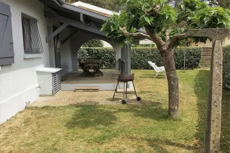 Maison avec cheminée et terrasse à 500 m de la plage, Vieux-Boucau : photo 3