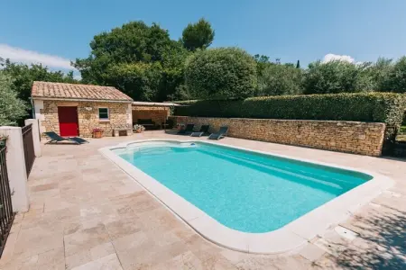 131435, Maison de vacances à Lioux avec piscine : photo 2