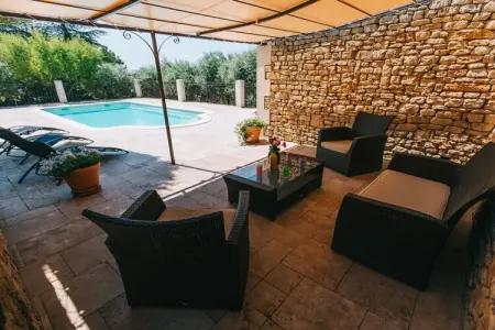 131435, Maison de vacances à Lioux avec piscine : photo 3