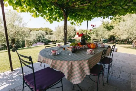 131435, Maison de vacances à Lioux avec piscine : photo 8
