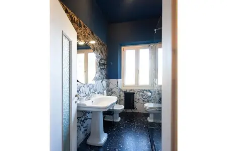 Maison Myosotis à Lerici, jardin clos et piscine privée : photo 10