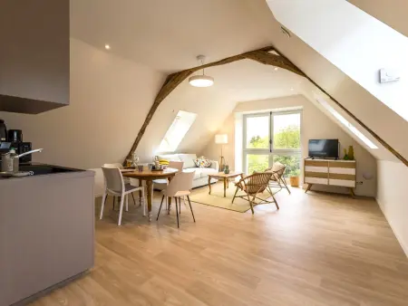 Appartement rénové au cœur du bourg, Appartement 3 personnes à La Chapelle Launay : photo 3