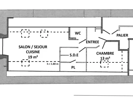 Appartement rénové au cœur du bourg, Appartement 3 personnes à La Chapelle Launay : photo 8