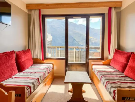 Studio cabine pour 4 pers. à Avoriaz, balcon sud : photo 2