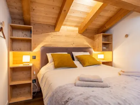 Demi-chalet avec vue sur le massif de Beauregard à La Clusaz : photo 10