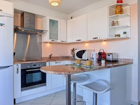 Appartement Le Royal Cap, terrasse 20 m² et vue montagnes à Villeneuve-Loubet : photo 6