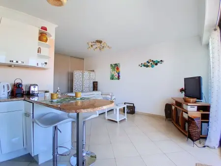Appartement Le Royal Cap, terrasse 20 m² et vue montagnes à Villeneuve-Loubet : photo 8