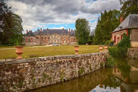 Bungalow 25 m² à Saint-Chéron, piscine partagée et jardin : photo 10