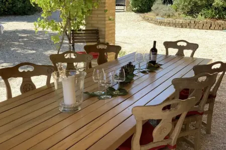 Maison rustique avec vue mer et piscine à San Costanzo : photo 6