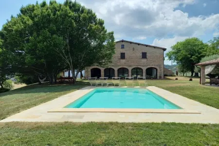 Maison de charme avec piscine et vue sur les Apennins à Sant'Angelo in Vado : photo 1