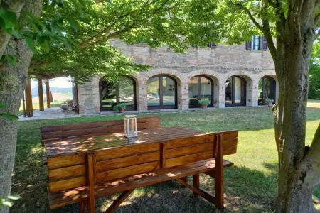 Maison de charme avec piscine et vue sur les Apennins à Sant'Angelo in Vado : photo 13