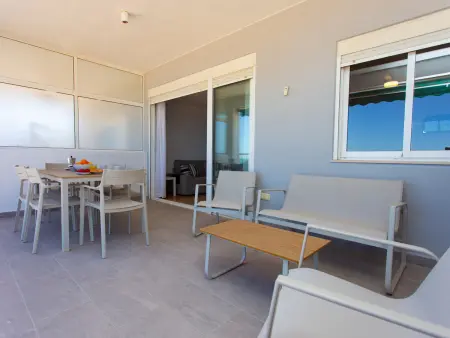Appartement face à la mer à Cullera, terrasse et 3 chambres : photo 4