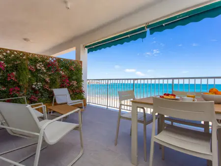Appartement face à la mer à Cullera, terrasse et 3 chambres : photo 5