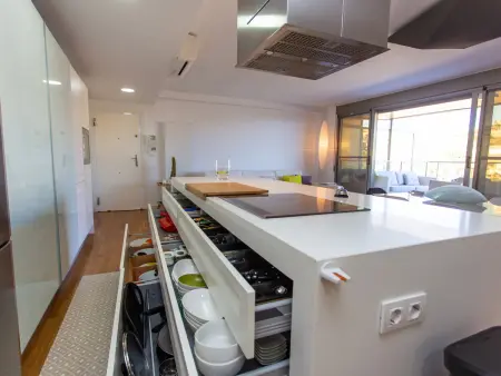 Appartement vue mer à Cap Blanc, Clim - 6 pers., Appartement 6 personnes à Cullera : photo 15