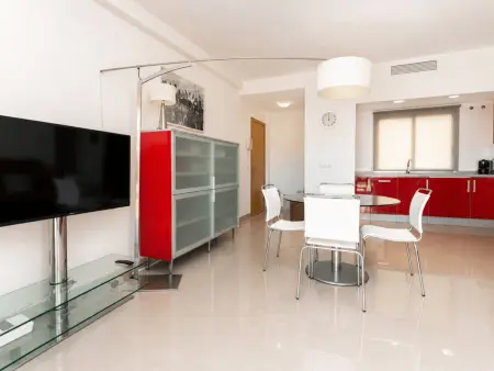 Appartement vue montagne, plage du Cap Blanc, Cullera (4 pers.) : photo 13