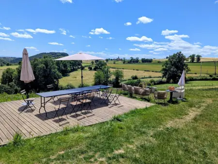 Maison avec piscine privée - 13 pers., Gîte 11 personnes à Montchal : photo 6