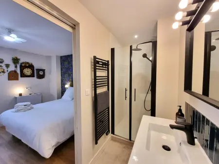 Maison avec piscine privée - 13 pers., Gîte 11 personnes à Montchal : photo 35
