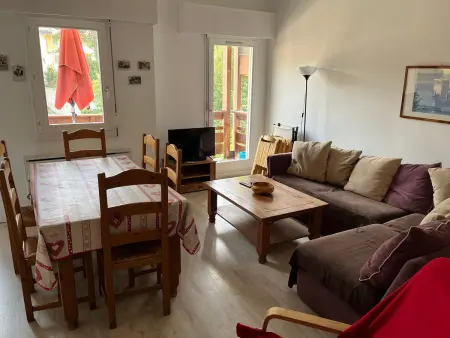Duplex familial, animaux OK, parking - 6 pers., Appartement 6 personnes à Brides les Bains : photo 2
