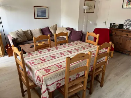 Duplex familial, animaux OK, parking - 6 pers., Appartement 6 personnes à Brides les Bains : photo 3