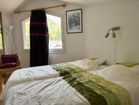 Duplex familial, animaux OK, parking - 6 pers., Appartement 6 personnes à Brides les Bains : photo 9