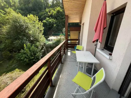 Duplex familial, animaux OK, parking - 6 pers., Appartement 6 personnes à Brides les Bains : photo 15
