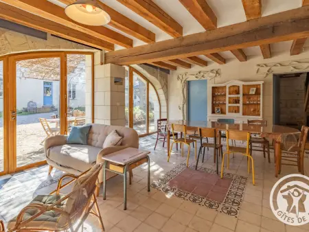 Maison de charme au cœur du vignoble - 6 pers., Gîte 6 personnes à Le Puy Notre Dame : photo 2