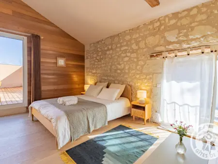 Maison de charme au cœur du vignoble - 6 pers., Gîte 6 personnes à Le Puy Notre Dame : photo 3