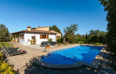 CAN MARINA : maison en pierre avec piscine privée à Pollença : photo 1