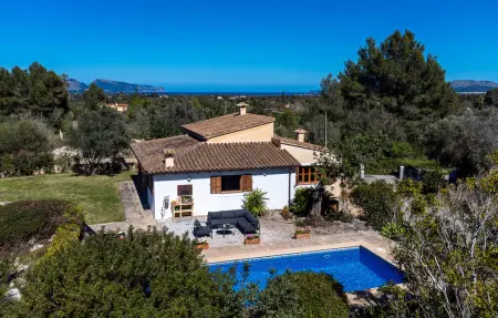 CAN MARINA : maison en pierre avec piscine privée à Pollença : photo 12