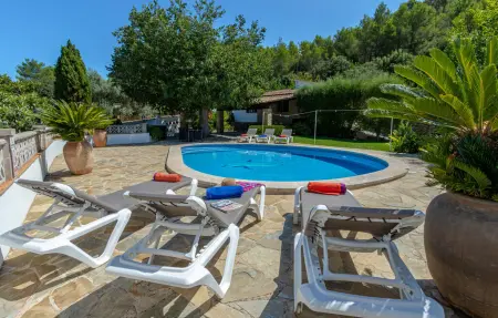 Villa avec piscine privée et jardin à Pollença, Majorque : photo 1