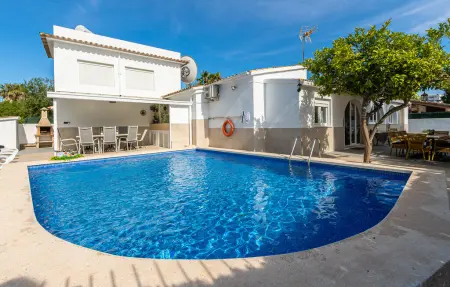 Villa Casa Blanca, piscine privée à Puerto de Alcúdia : photo 1