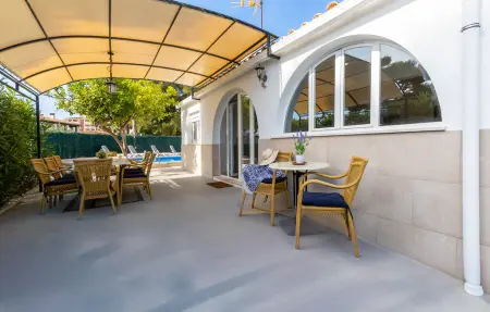 Villa Casa Blanca, piscine privée à Puerto de Alcúdia : photo 2
