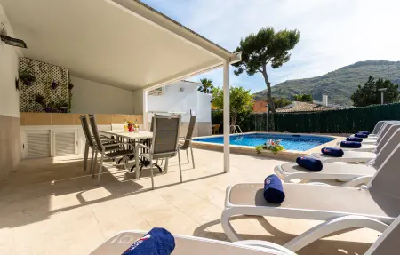 Villa Casa Blanca, piscine privée à Puerto de Alcúdia : photo 8