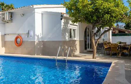Villa Casa Blanca, piscine privée à Puerto de Alcúdia : photo 10