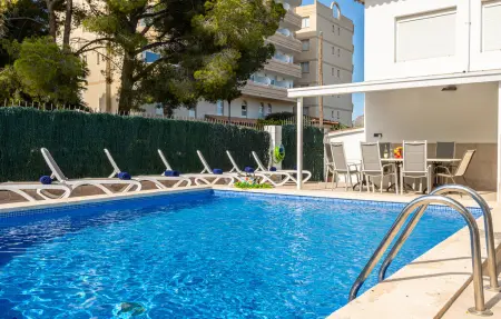 Villa Casa Blanca, piscine privée à Puerto de Alcúdia : photo 12