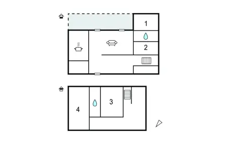 Maison perchée avec vue mer et jardin privé à Bastia : photo 34