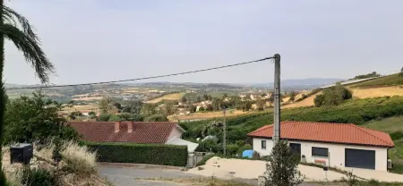 Gîte indépendant Saint-Romain-de-Popey 30 m², terrasse : photo 14
