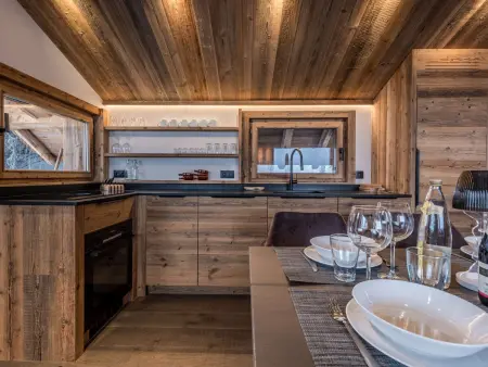 Chalet chaleureux vue montagne - 5 pers., Chalet 5 personnes à Courchevel : photo 9