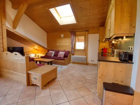 Duplex chaleureux avec parking - 8 pers., Appartement 8 personnes à Samoëns : photo 13