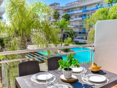 Appartement 3 pièces avec terrasse vue piscine à Roses : photo 20