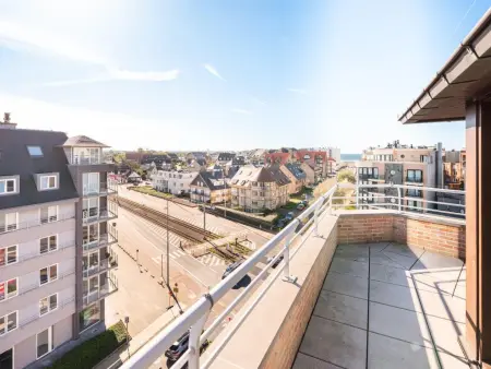 Penthouse avec terrasse sur le toit à 250 m de la mer, Koksijde : photo 2
