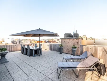 Penthouse avec terrasse sur le toit à 250 m de la mer, Koksijde : photo 3