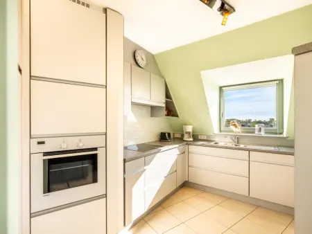 Penthouse avec terrasse sur le toit à 250 m de la mer, Koksijde : photo 8