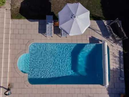 Le Bourg Est 14, Villa avec piscine chauffable, près du golf : photo 22