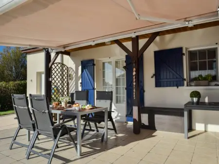 Le Bourg Est 14, Villa avec piscine chauffable, près du golf : photo 29
