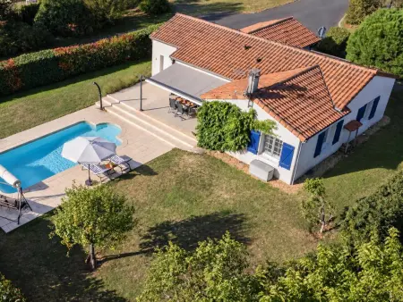 Le Bourg Est 14, Villa avec piscine chauffable, près du golf : photo 38